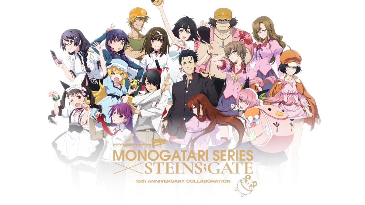 Monogatari y Steins; la colaboración de Gate incluirá una tienda emergente y más