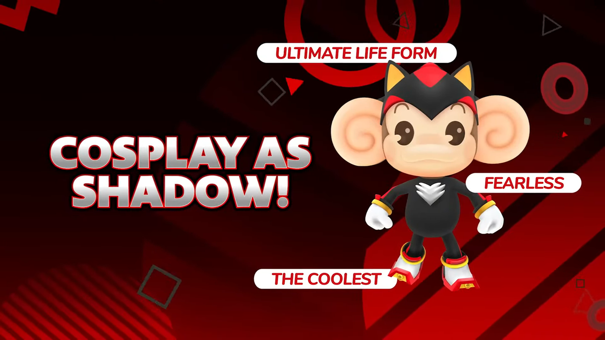 Super Monkey Ball: Banana Rumble Gets Sonic and Shadow Skins