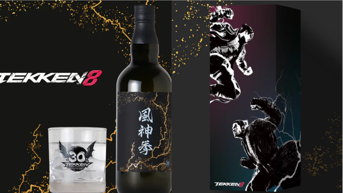 El sake del 30 aniversario de Tekken vendrá en una caja especial