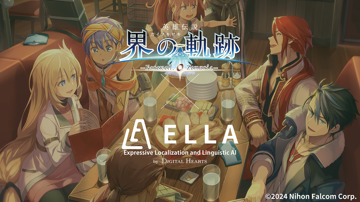 The Legend of Heroes Kai no Kiseki AI quote translator by ELLA will appear at TGS 2024