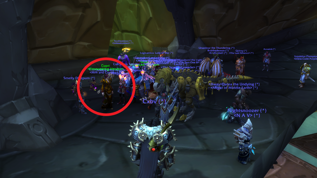 WoW World of Warcraft Timewalking Vendor Burning Crusade