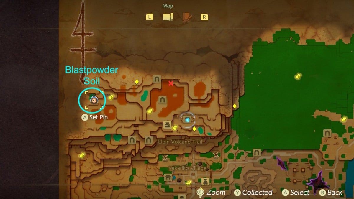 Where Is Blastpowder Soil in LOZ Echoes of Wisdom