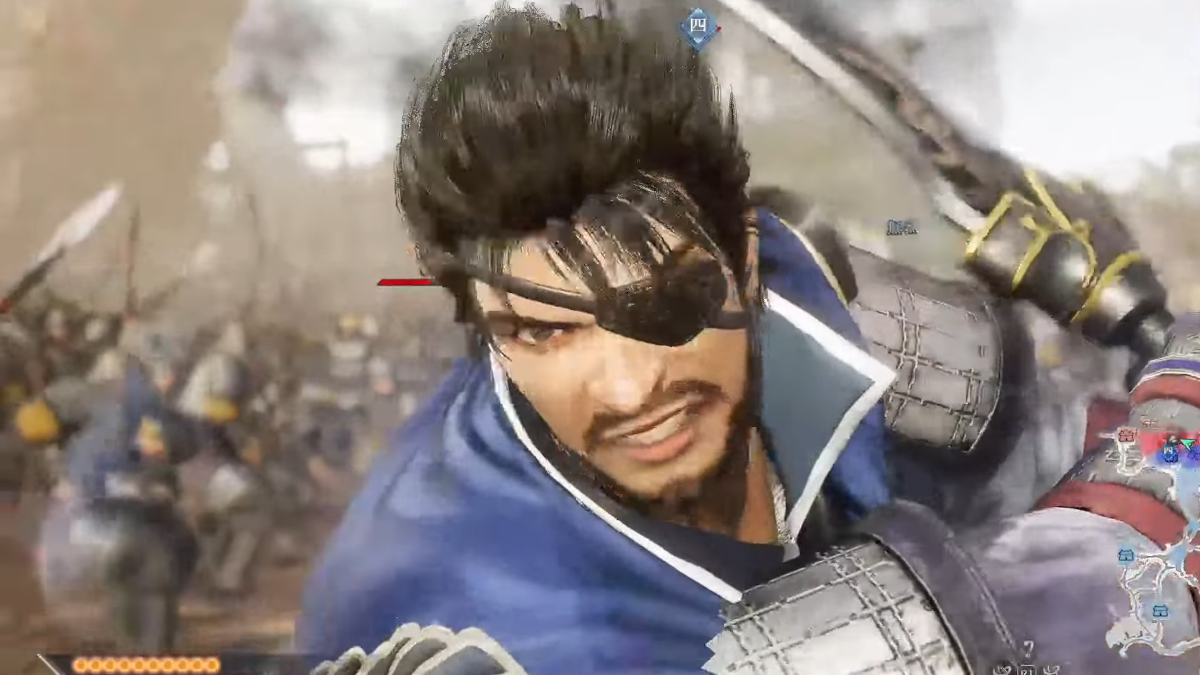 Xiahou Dun in Dynasty Warriors Origins TGS 2024 Guandu gameplay footage