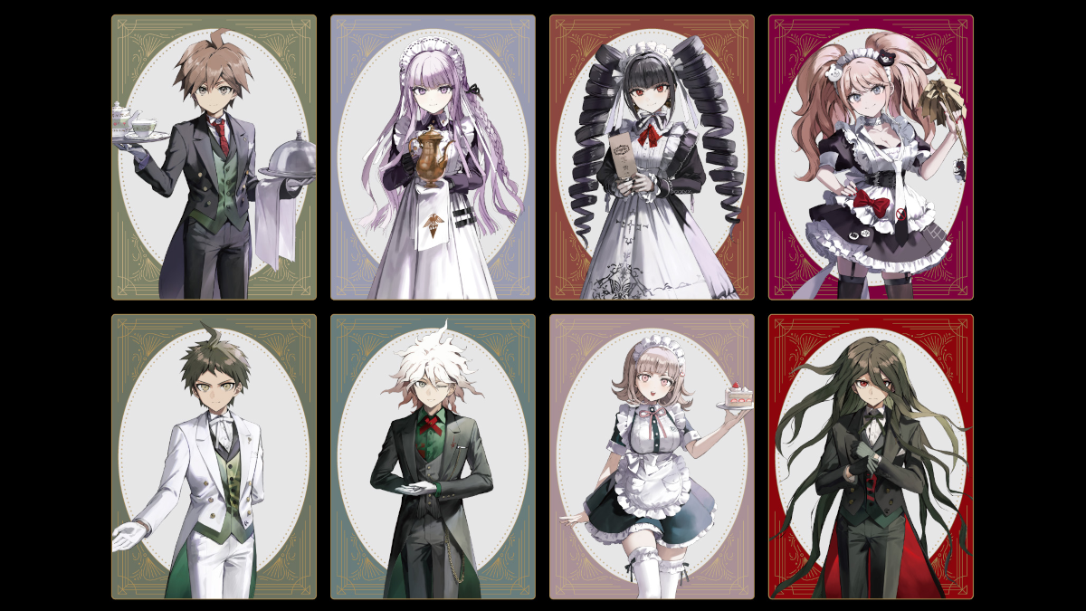 La tienda emergente Danganronpa 2025 contará con mayordomos y sirvientas