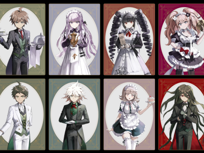 Amnibus to hold Danganronpa butlers and maids merchandise pop up shop