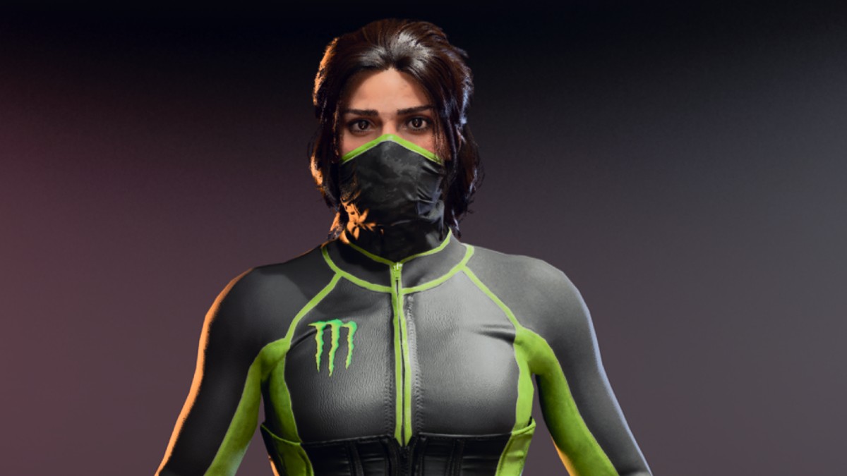 Alvarez wearing the Monster Energy "Unleash the Truth" Operator Skin in Black Ops 6