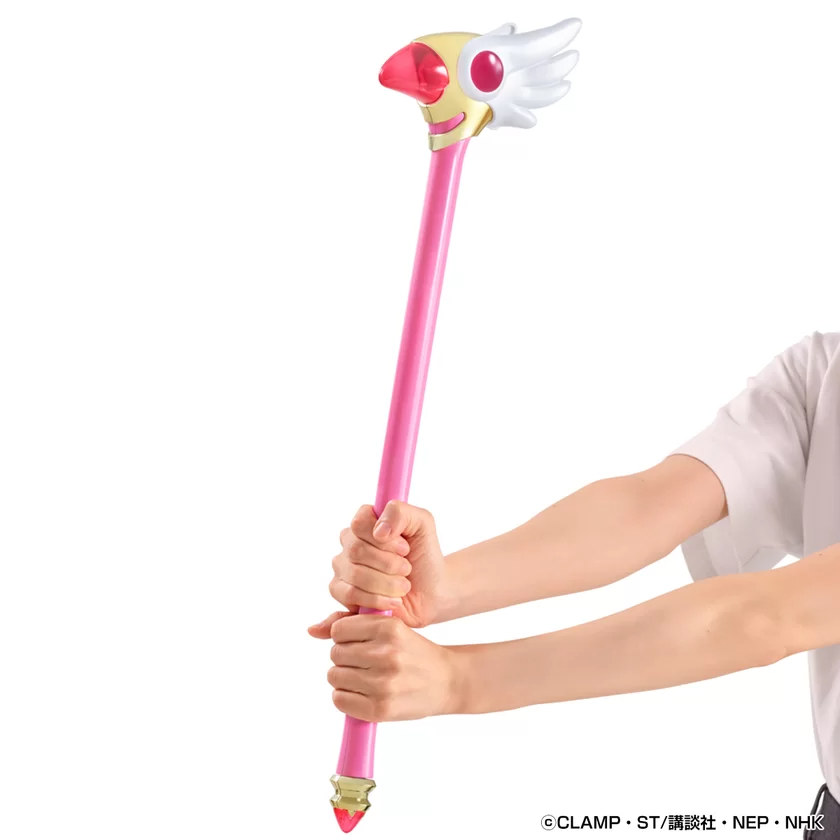 Cardcaptor Sakura Sealing Wand Special Memorize replica being held