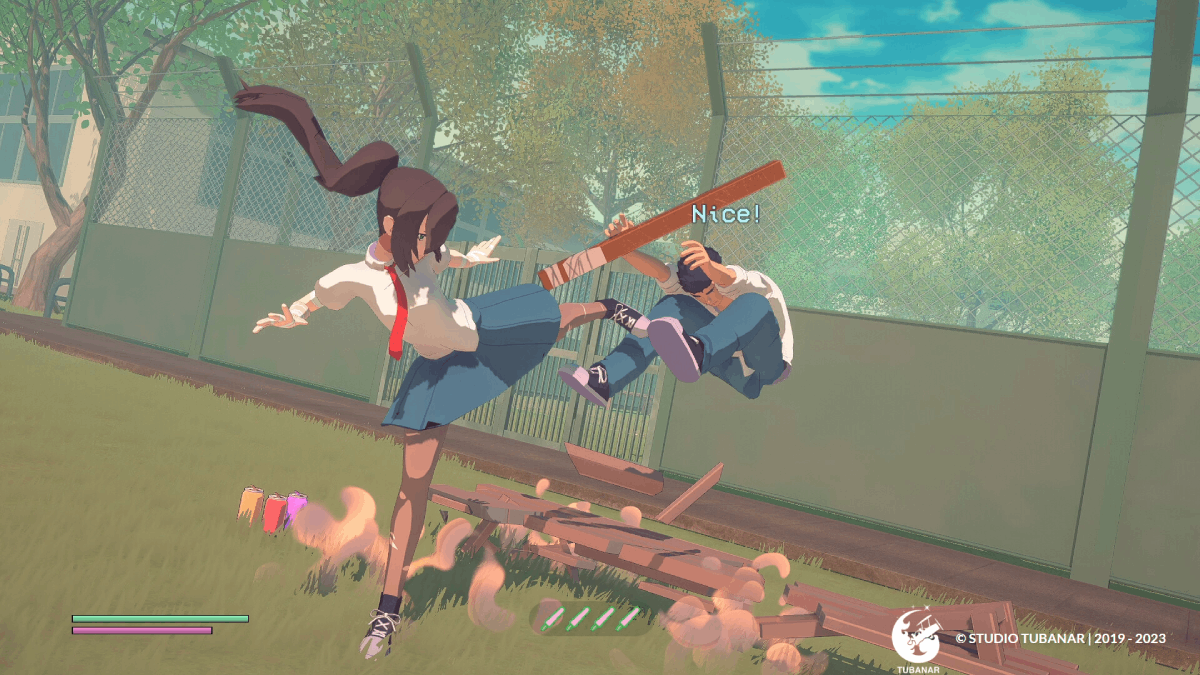 Class Zero Seven es un juego de lucha independiente sobre cómo derrocar a las pandillas de la escuela secundaria