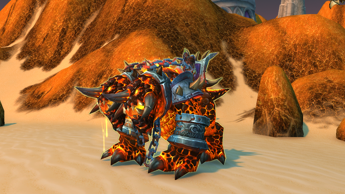 WoW World of Warcraft anniversary core hound mount