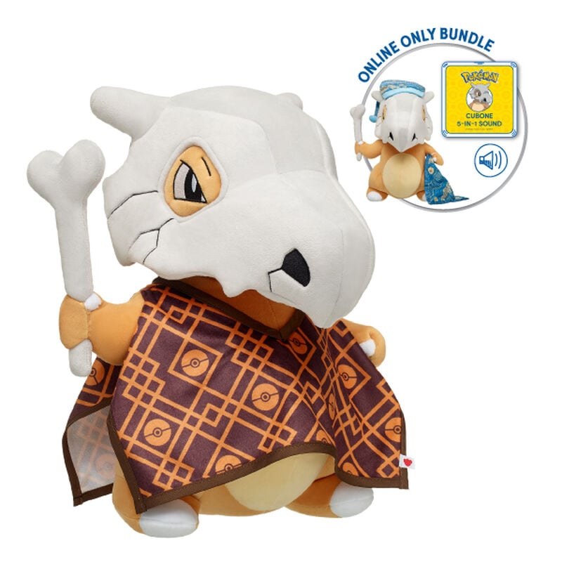 El peluche Pokémon Cubone Build-a-Bear llega antes de Halloween