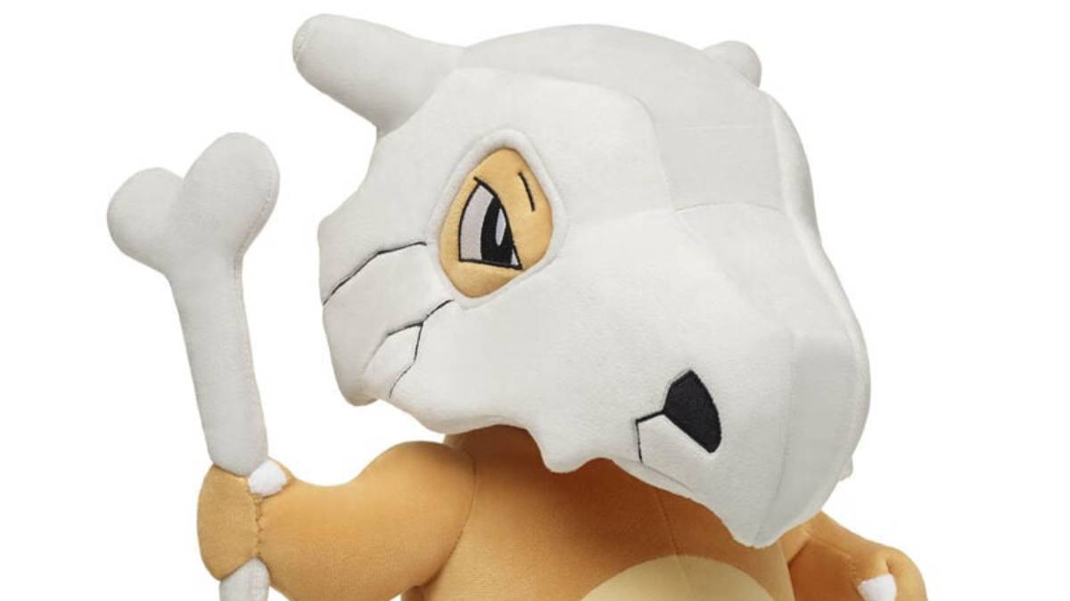 El peluche Pokémon Cubone Build-a-Bear llega antes de Halloween