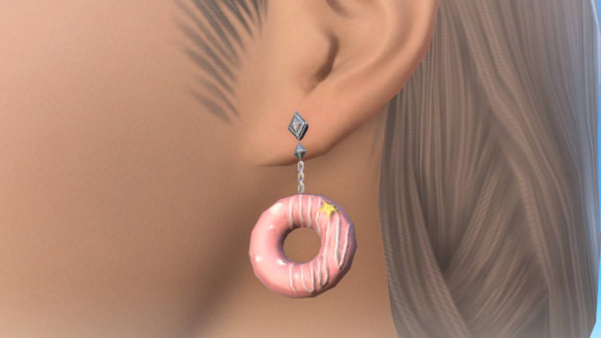 Donut Earring, Innocent Gwiber Mount in FFXIV Moogle Treasure Trove in October