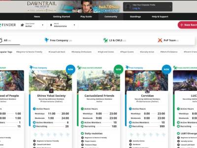 FFXIV Community Finder Update Adds Founding Member Recruitment