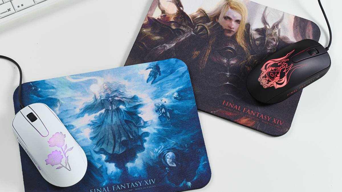 FFXIV Glow-in-the-Dark Mouse and Matching Pad Designs Appear