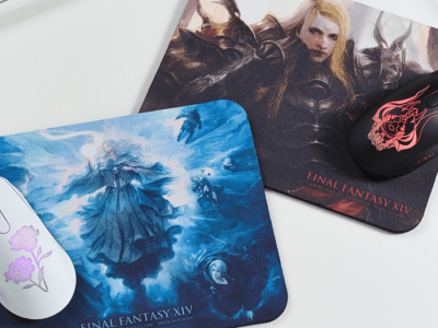 FFXIV Glow-in-the-Dark Mouse and Matching Pad Designs Appear