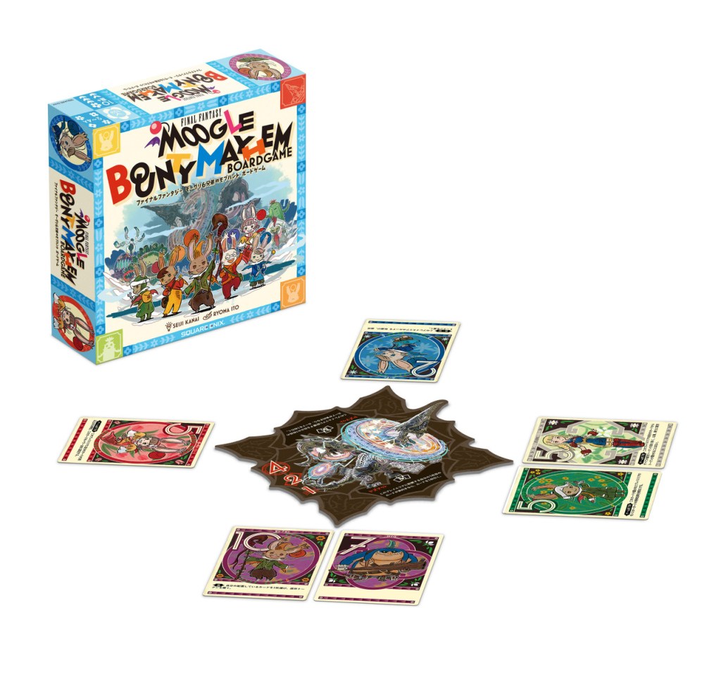 Final Fantasy Moogle Bounty Hunt Mayhem Board Game English Release Date Set  