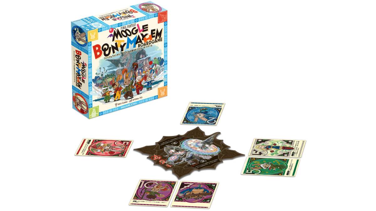 Final Fantasy Moogle Bounty Hunt Mayhem Board Game English Release Date Set