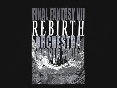 Final Fantasy VII Rebirth Orchest World Tour Shirt