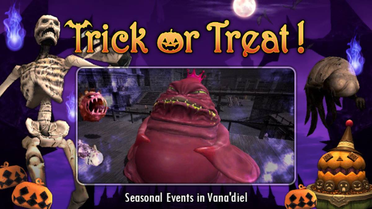 Final Fantasy XI Harvest Festival Begins for Halloween