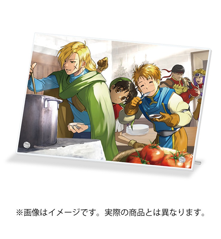 Gremio hace guiso en Suikoden 1 y 2 Famitsu DX Pack