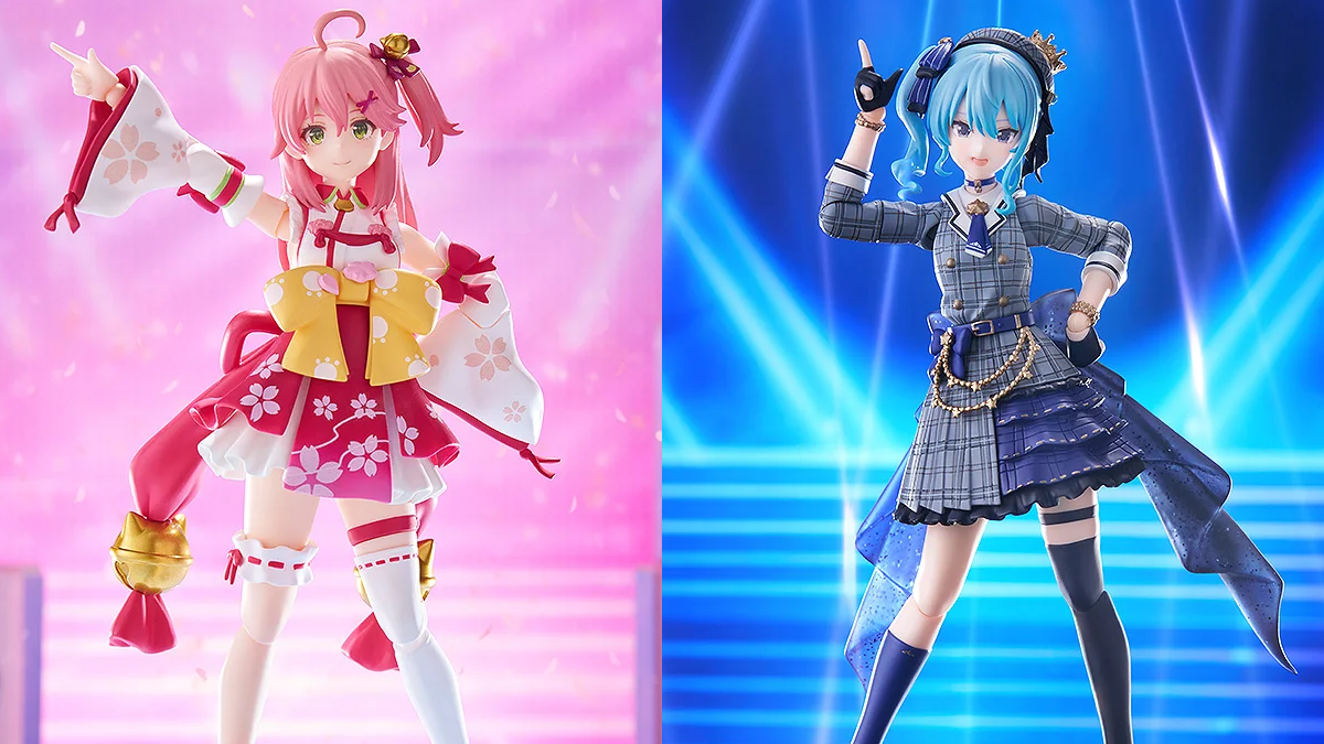 Hololive Miko and Suisei Figmas Will Appear Simultaneously