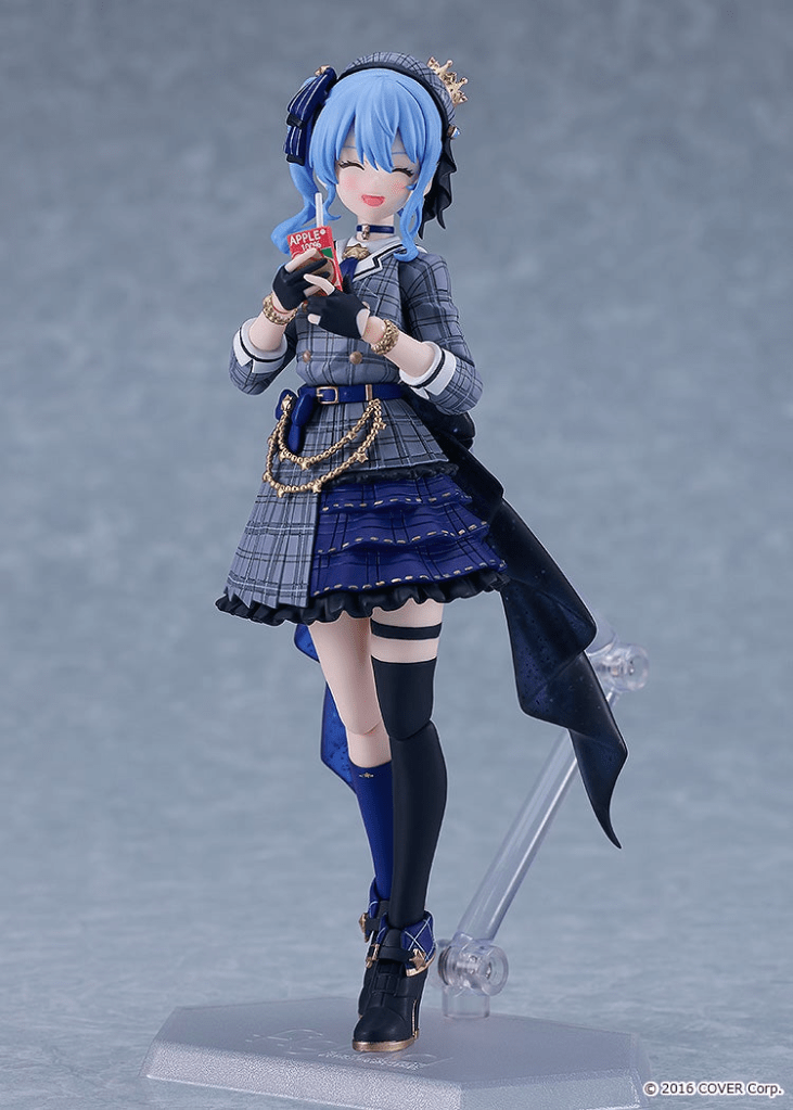 Hololive Hoshimachi Suisei Figma - happy to drink apple juice