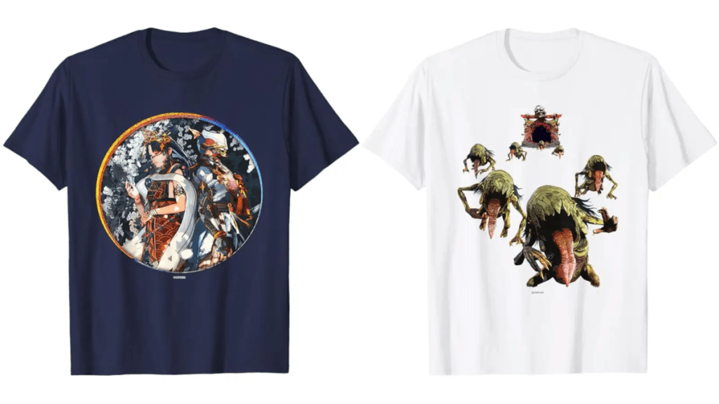 New Capcom Amazon Apparel Shows Ace Attorney and Kunitsu-Gami