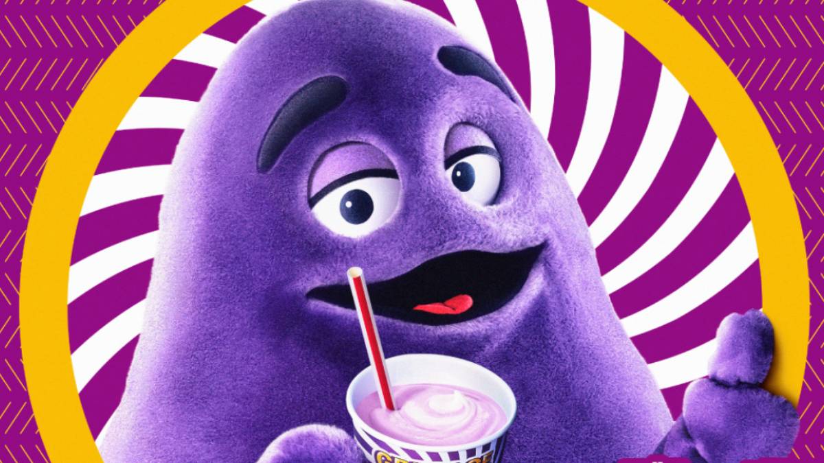 McDonald's Japón finalmente recibe el batido Grimace