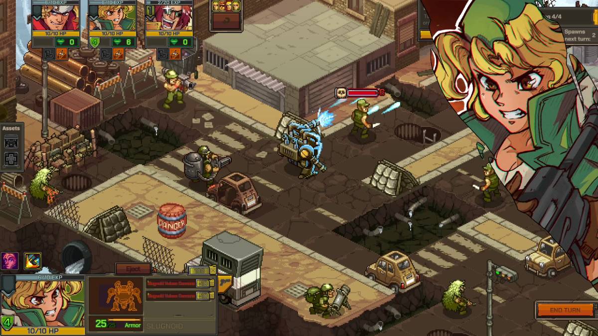 Metal Slug Tactics Release Date and Ikari Warriors Revealed