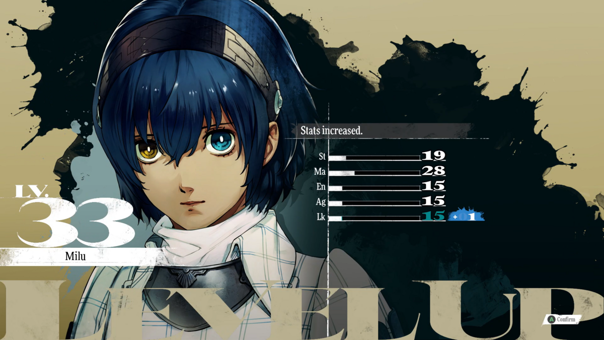 art style in menus and portraits