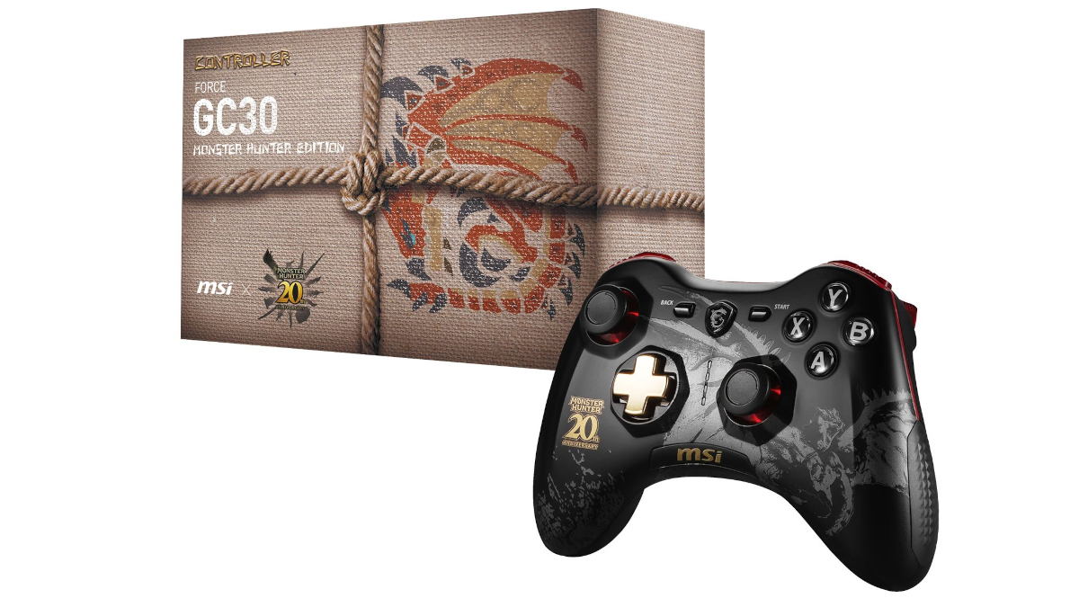 El gamepad Monster Hunter MSI se venderá solo en Japón