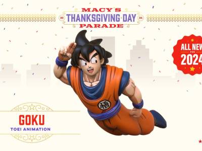 New Dragon Ball Goku Balloon Debuting at Macy’s Thanksgiving Day Parade