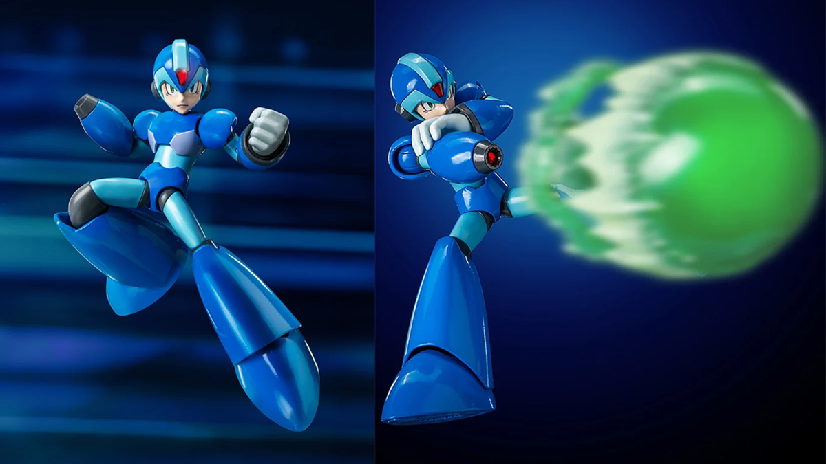 New Mega Man X Figure Includes Charged Shot