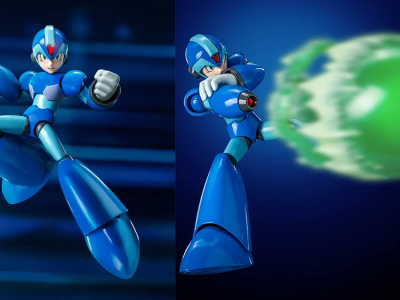 New Mega Man X Figure Includes Charged Shot