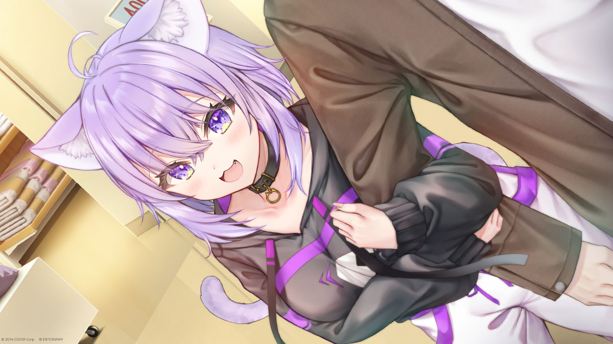 Okayu nyumu Hololive visual novel will appear on PS4 Switch and Windows PC in February 2025