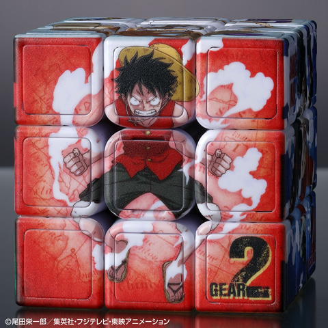 El cubo de Rubik de One Piece viene en el estuche Gomu Gomu no Mi