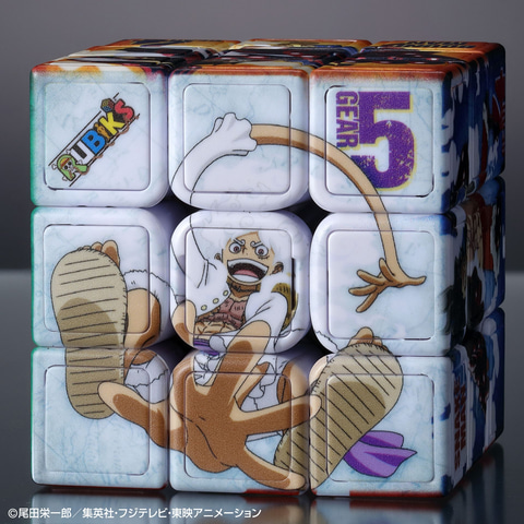 El cubo de Rubik de One Piece viene en el estuche Gomu Gomu no Mi