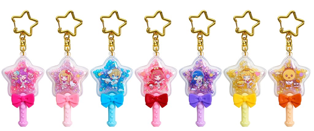 crossover merchandise - penlight charms