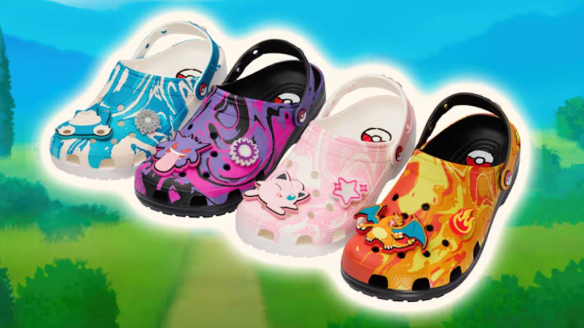 Pokémon Crocs disponibles en tallas para adultos y niños