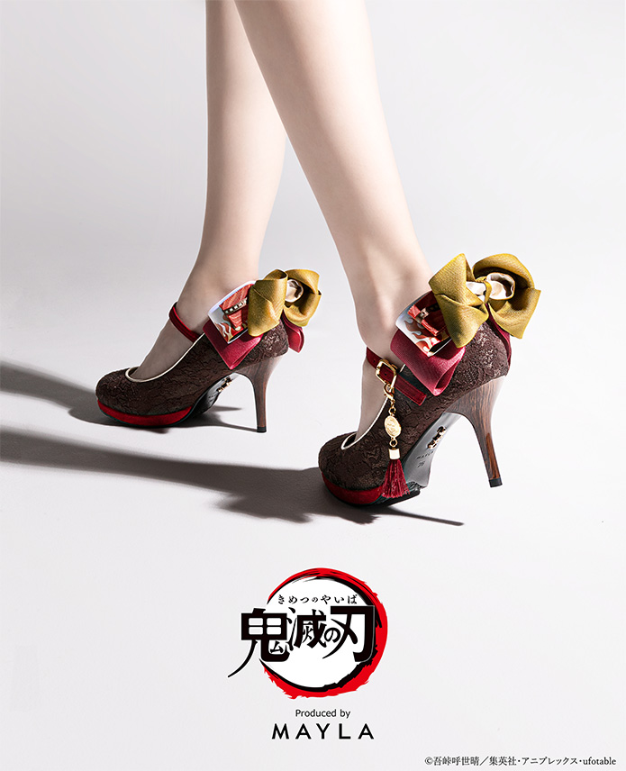 Mayla Released Pumps Based on Demon Slayer Characters