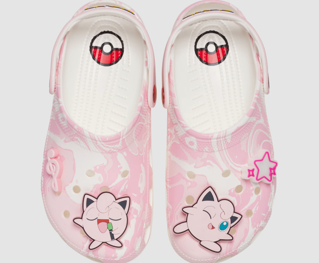 Pokémon Crocs disponibles en tallas para adultos y niños