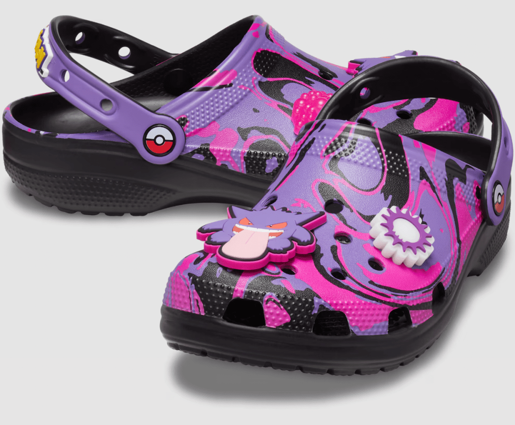 Pokémon Crocs disponibles en tallas para adultos y niños