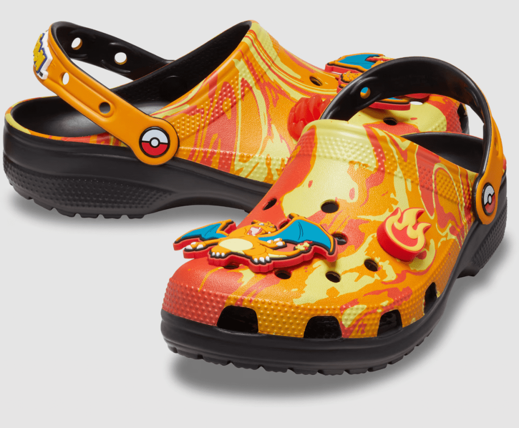 Pokémon Crocs disponibles en tallas para adultos y niños