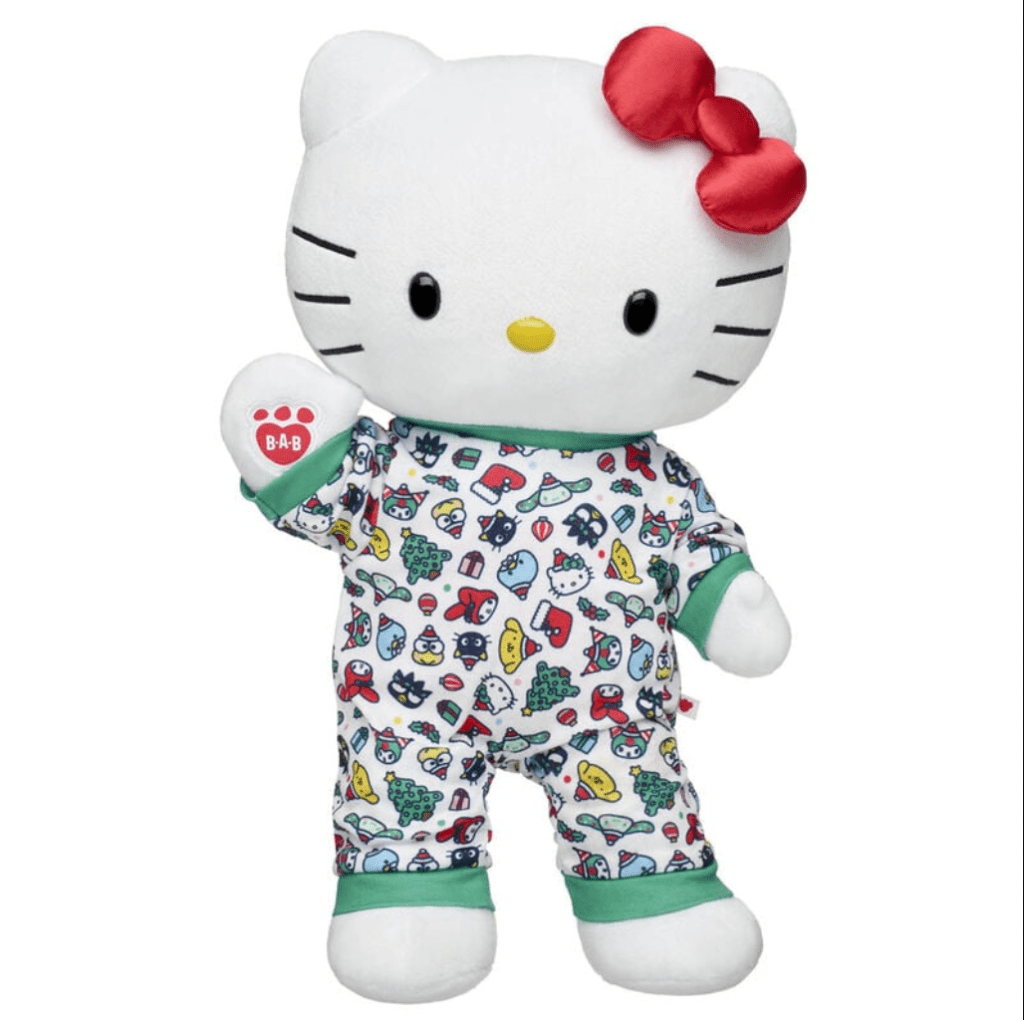 Build-a-Bear vende peluches navideños de Hello Kitty, Cinnamoroll, Kuromi y My Melody