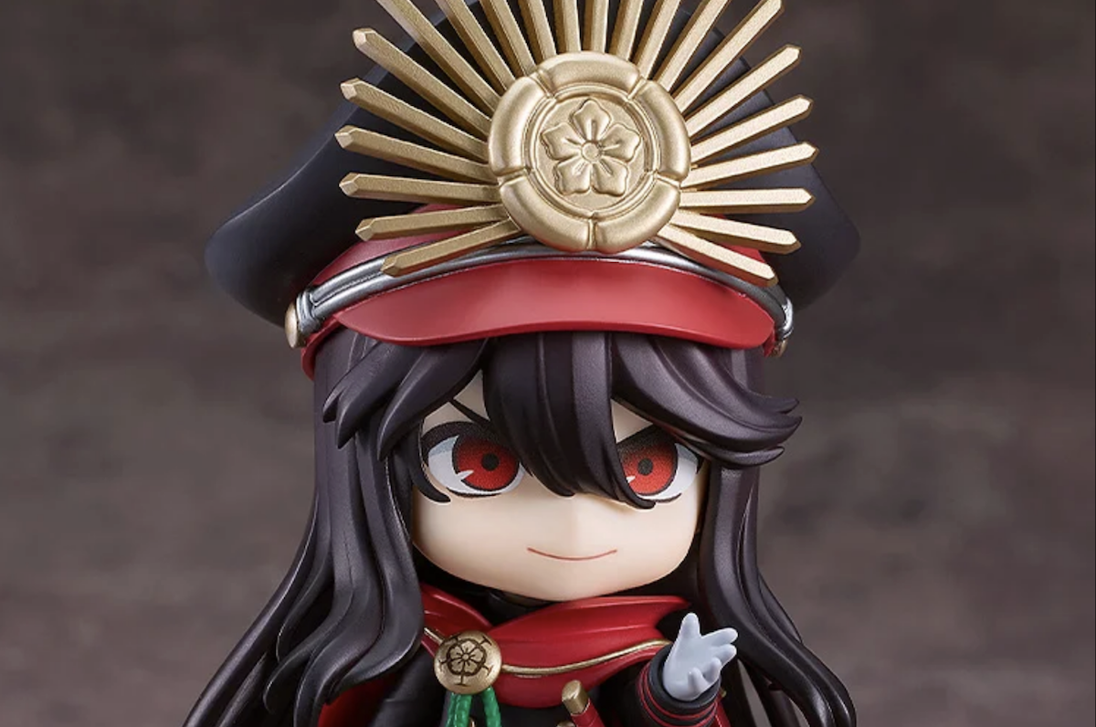 Close up of Nobunaga Nendoroid