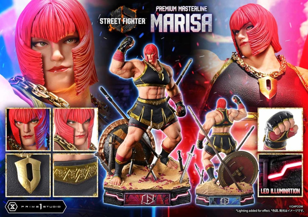 La estatua de Marisa de Street Fighter 6 aparecerá en todo el mundo en 2026