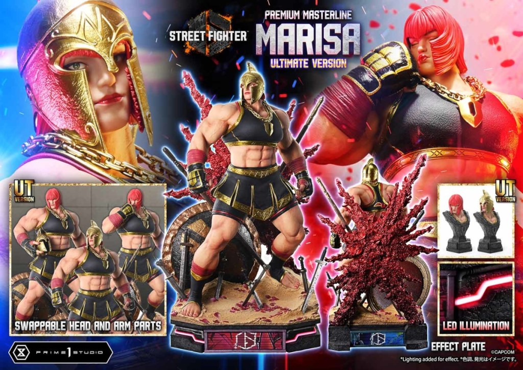 La estatua de Marisa de Street Fighter 6 aparecerá en todo el mundo en 2026