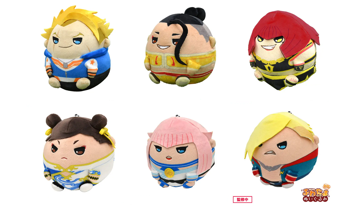 La colección de personajes de peluche de Street Fighter 6 incluye a Chun-Li