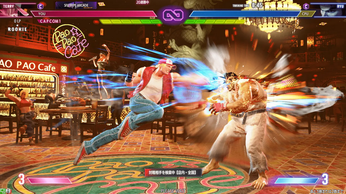 Terry Bogard to Appear in Street Fighter 6 Type Arcade