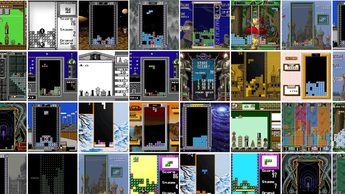 Todos los juegos de Tetris Forever revelados